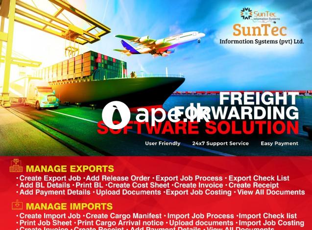 Freight Forwarding Software Solution 